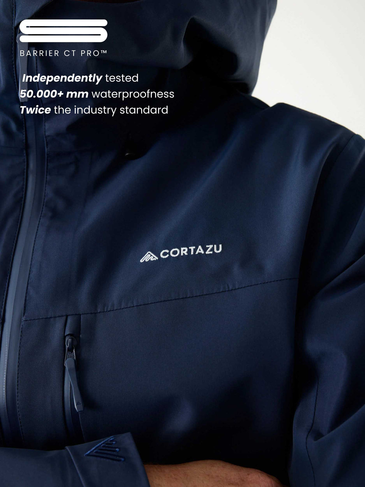 Alpine Shell Jacket Dark Blue | Men