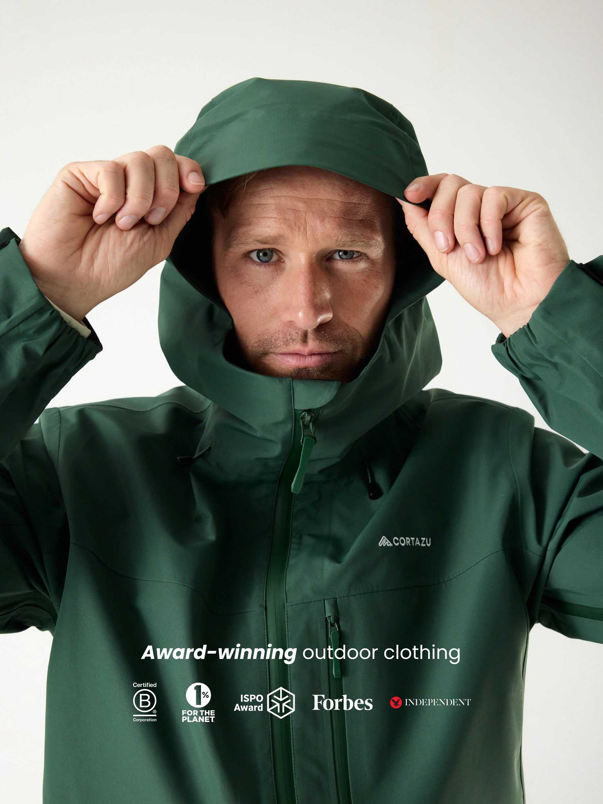 Alpine Shell Jacket Dark Green | Men