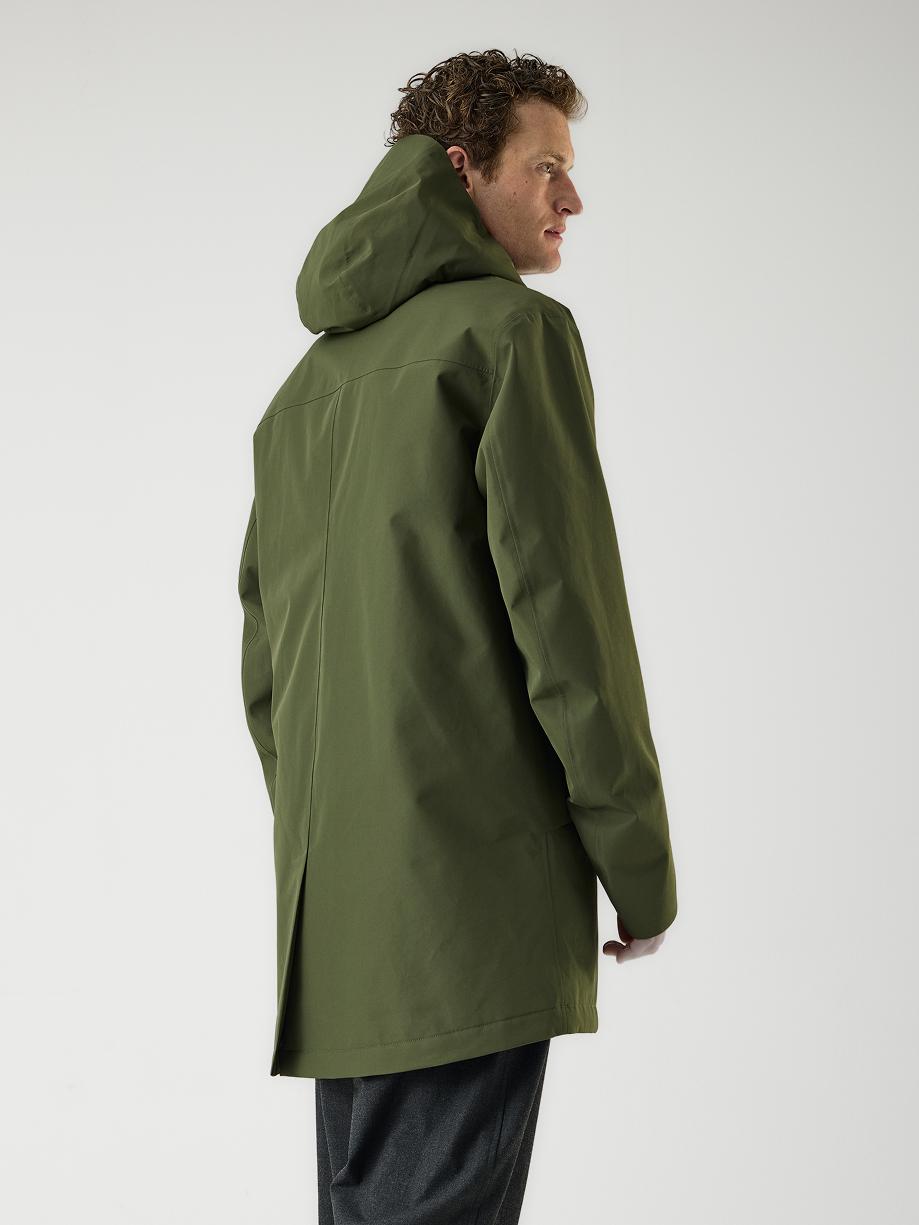 Delta INS Parka Mud Green | Men