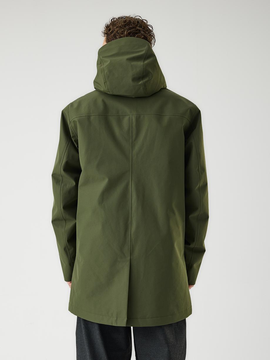 Delta INS Parka Mud Green | Men