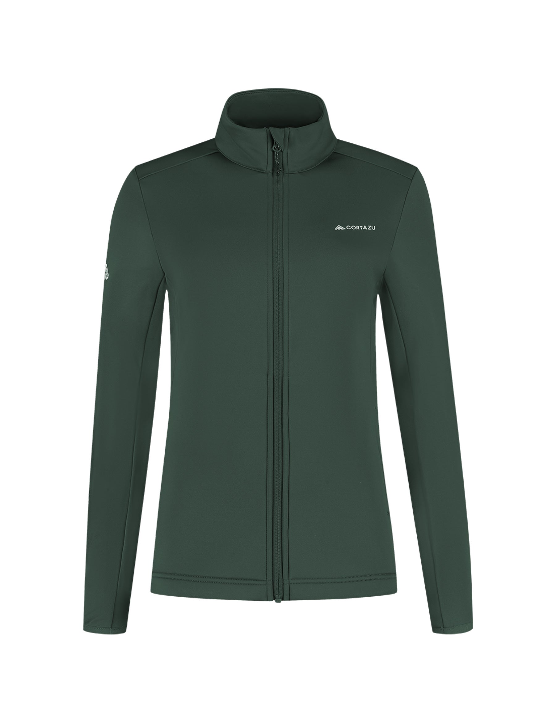 AR Fleece 9M Donkergroen | Dames 