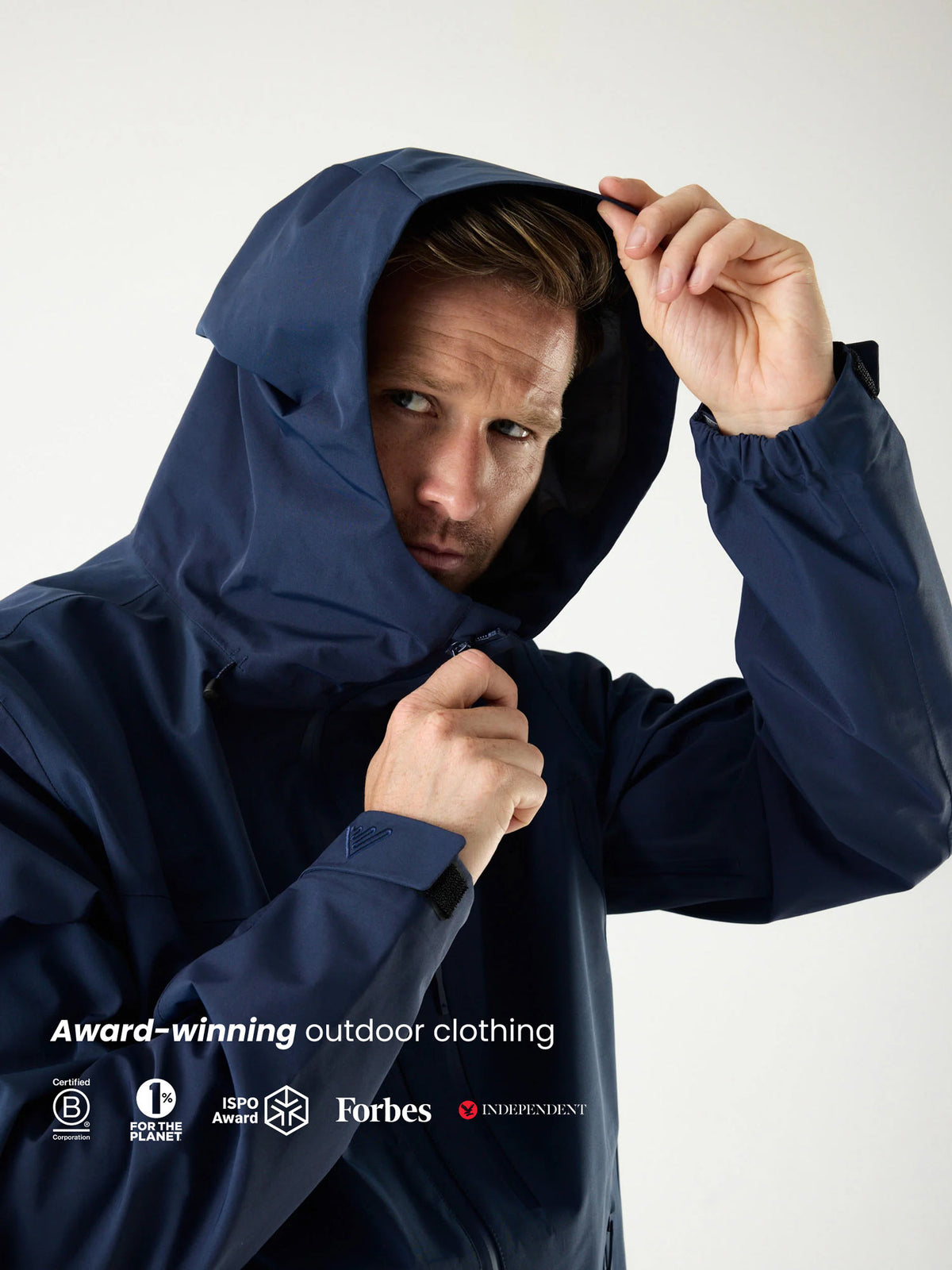 Alpine Shell Jacket Dark Blue | Men