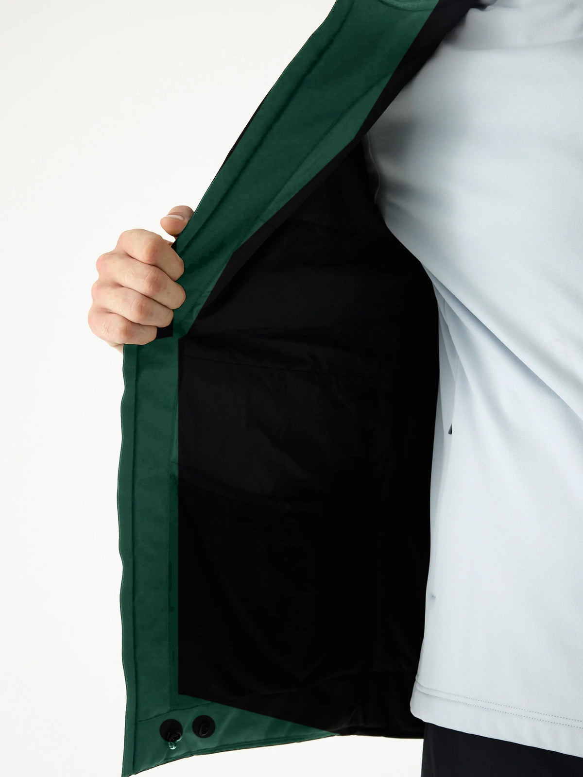 Delta INS Shell Jacket Dark Green | Men
