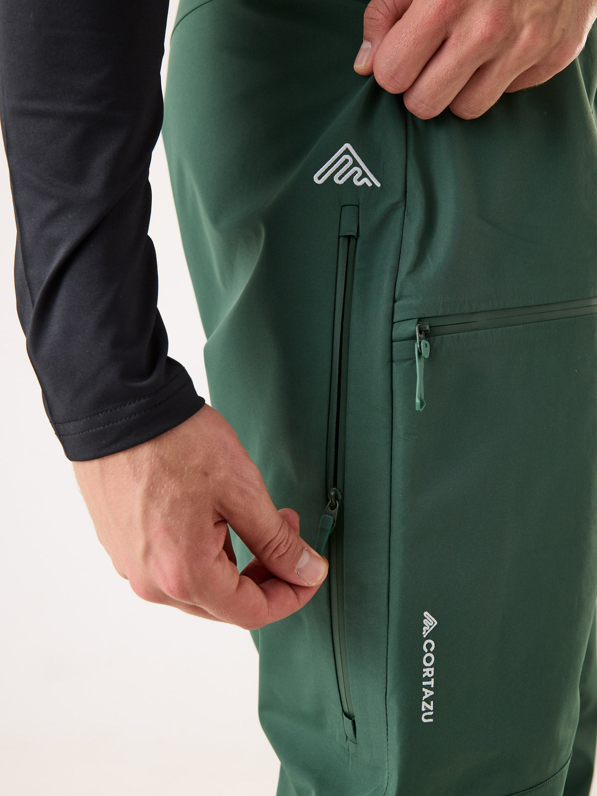 Alpine Ski Pants Dark Green | Men