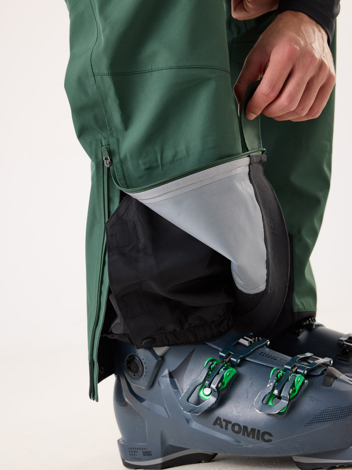 Alpine Ski Pants Dark Green | Men