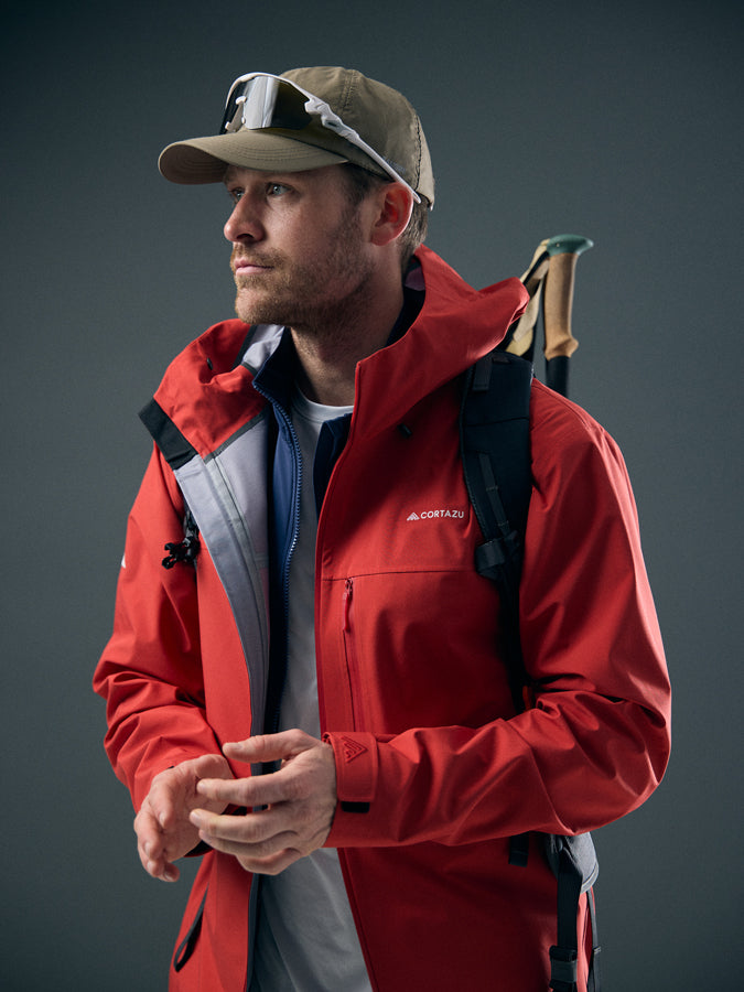 AR Hardshell Jacket Red | Men