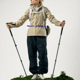 AR Hardshell Jack Beige | Dames
