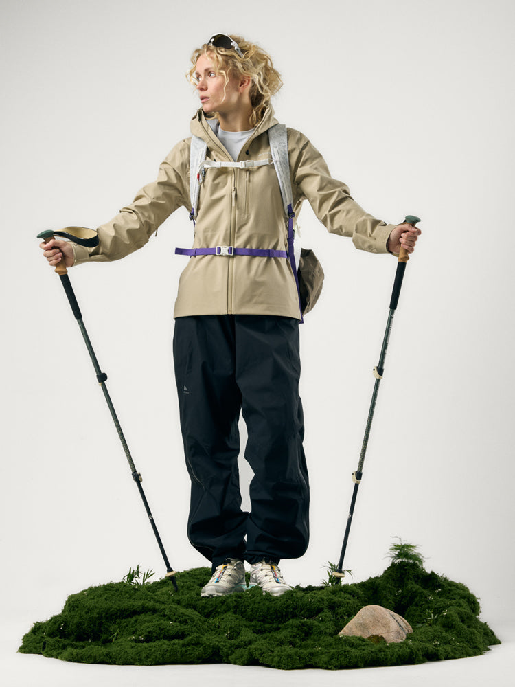 AR Hardshell Jack Beige | Dames