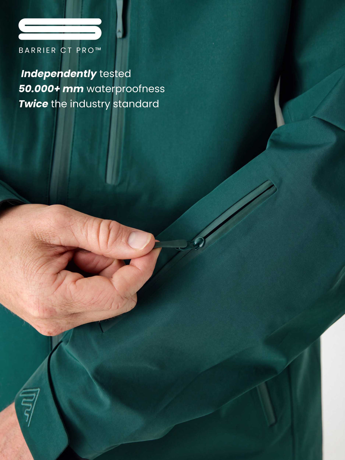 Alpine Shell Jacket Forest Green | Men