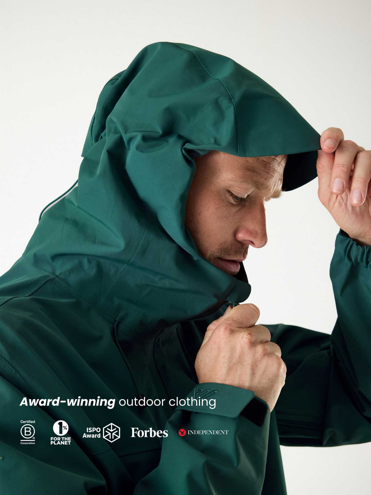 Alpine Shell Jacket Forest Green | Men