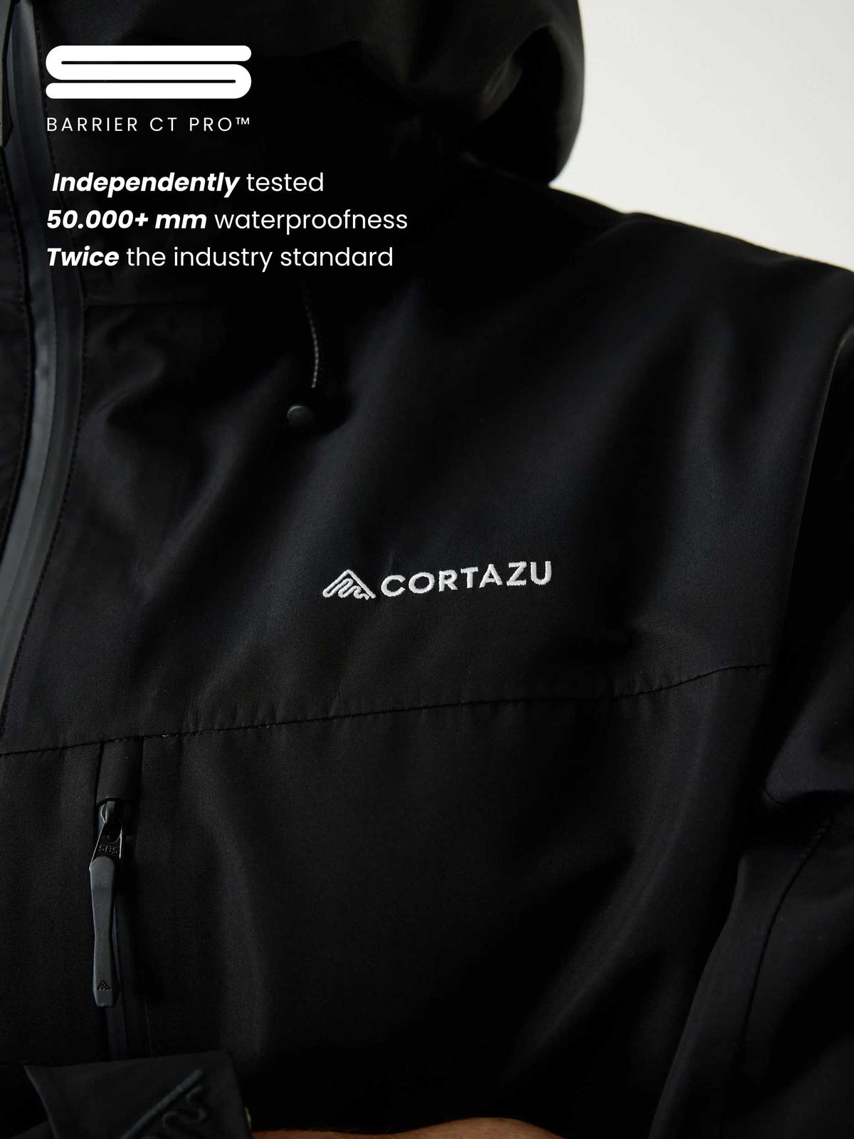 Alpine Shell Jacket Black | Men