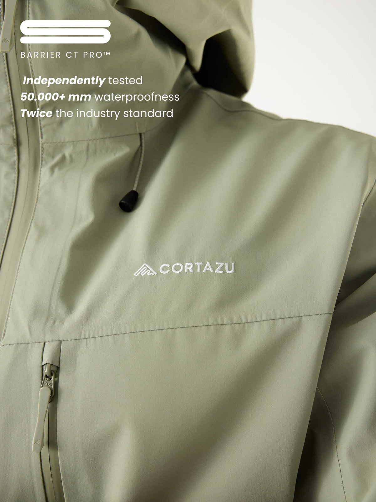 Alpine Shell Jacket Olive | Men