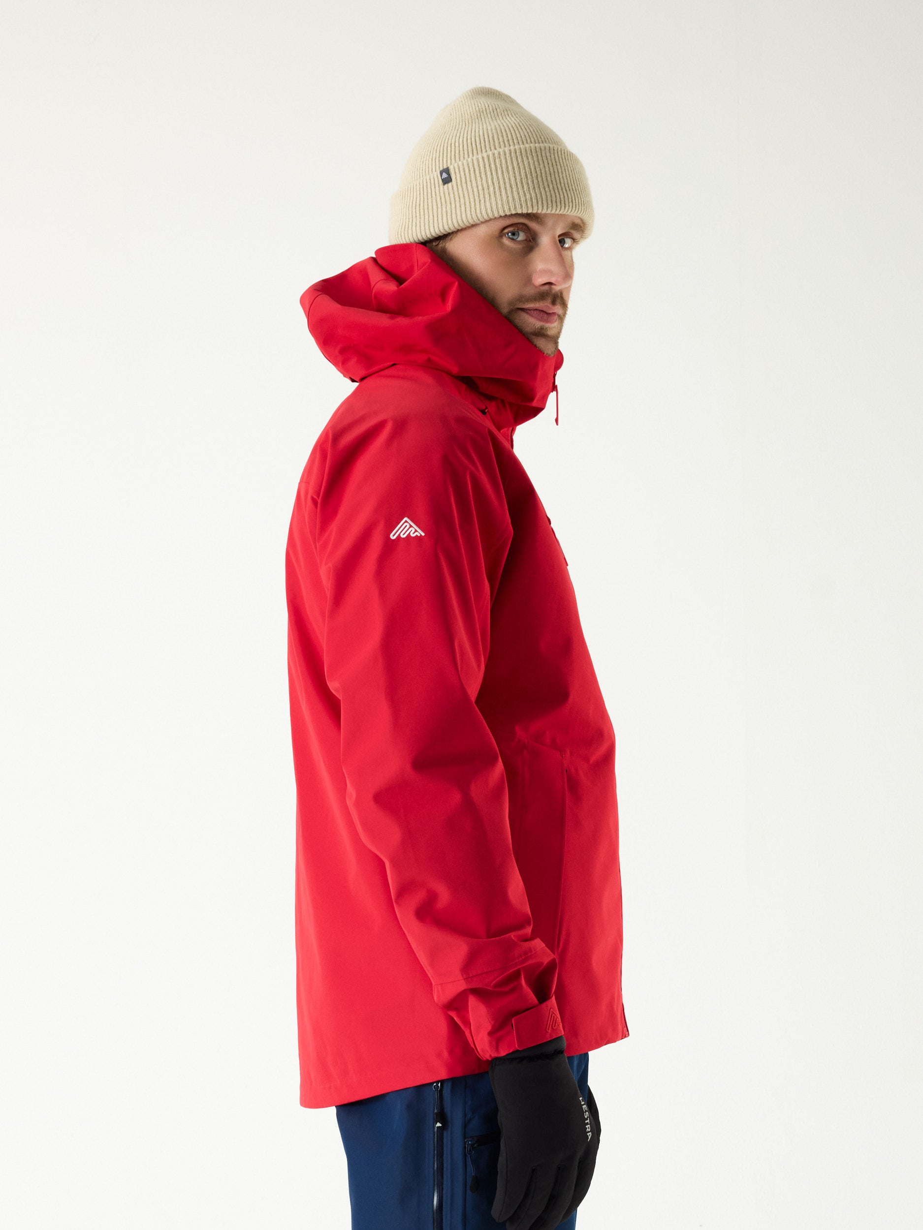 Video laden: Mountain Hardshell Jacket 10M Rood | Heren 