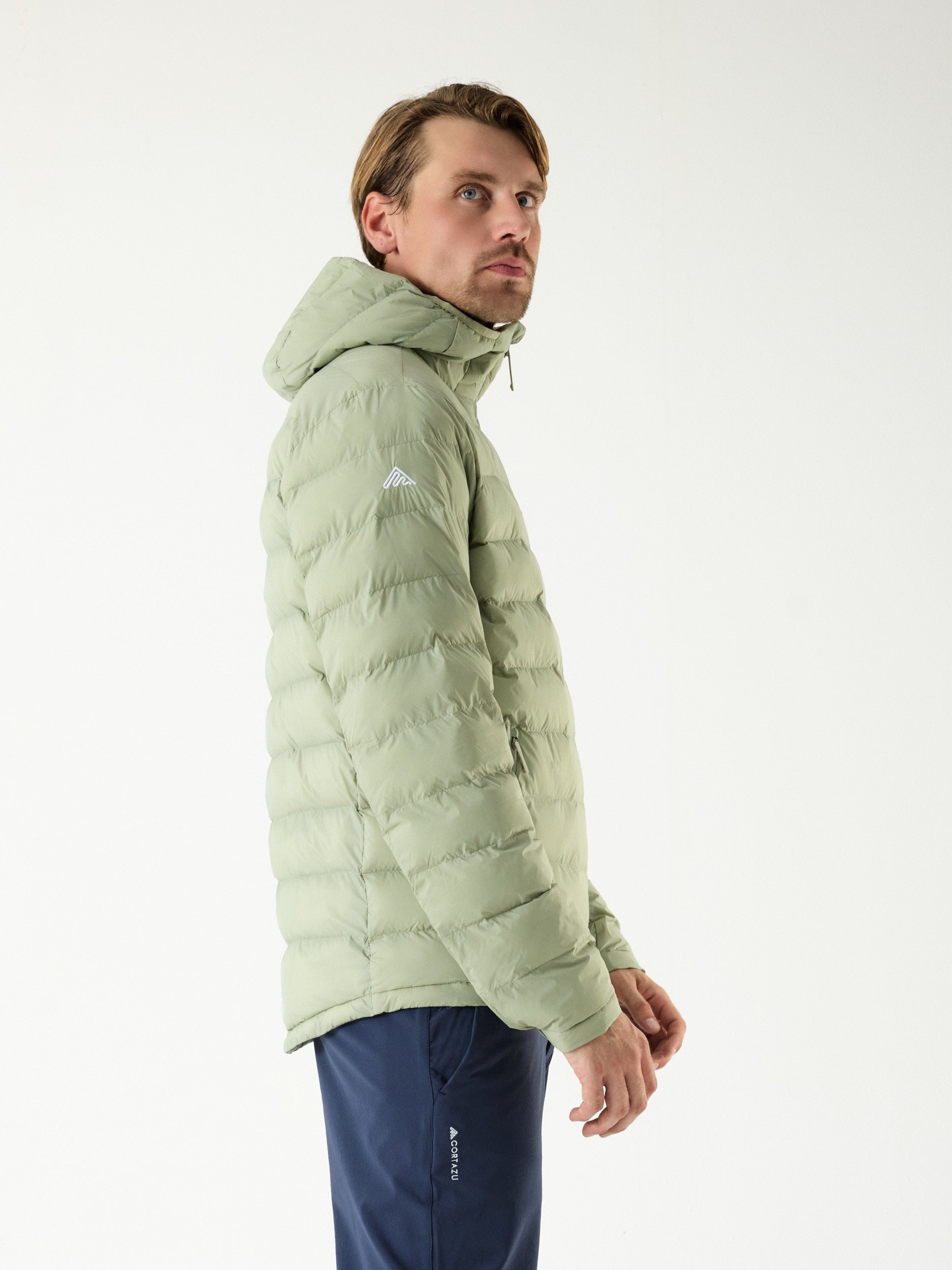 Load video: Mountain INS Hooded Jacket 10M Olive | Men