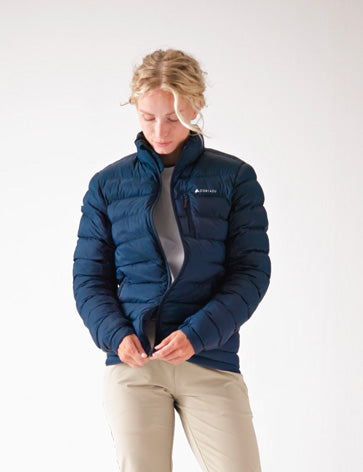 Video laden: Mountain INS Jacket 7M Donkerblauw | Dames
