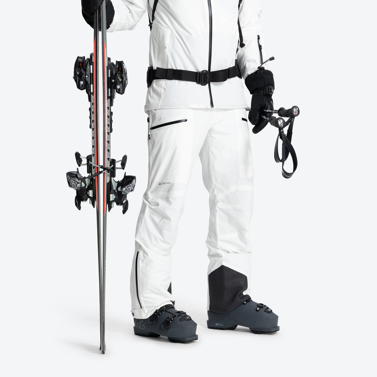 Insulated Shell Pants White