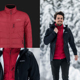 Mountain Mid-layer Chili Red | Mens