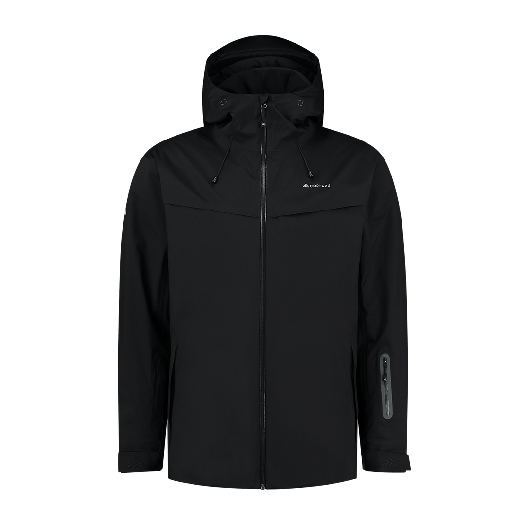 Insulated Hard Shell Jacket Black | Men – Cortazu