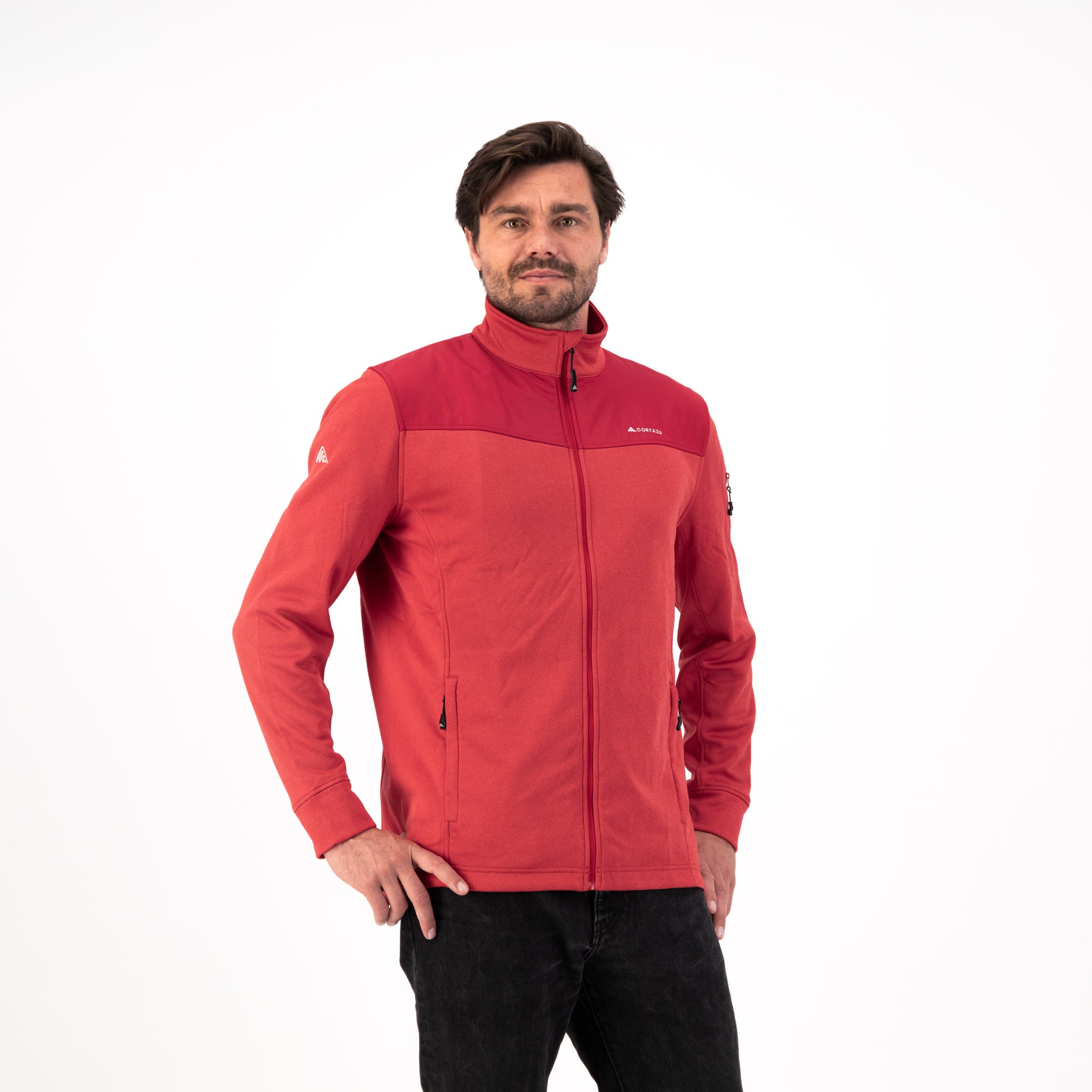 Hybrid Fleece Chili Red