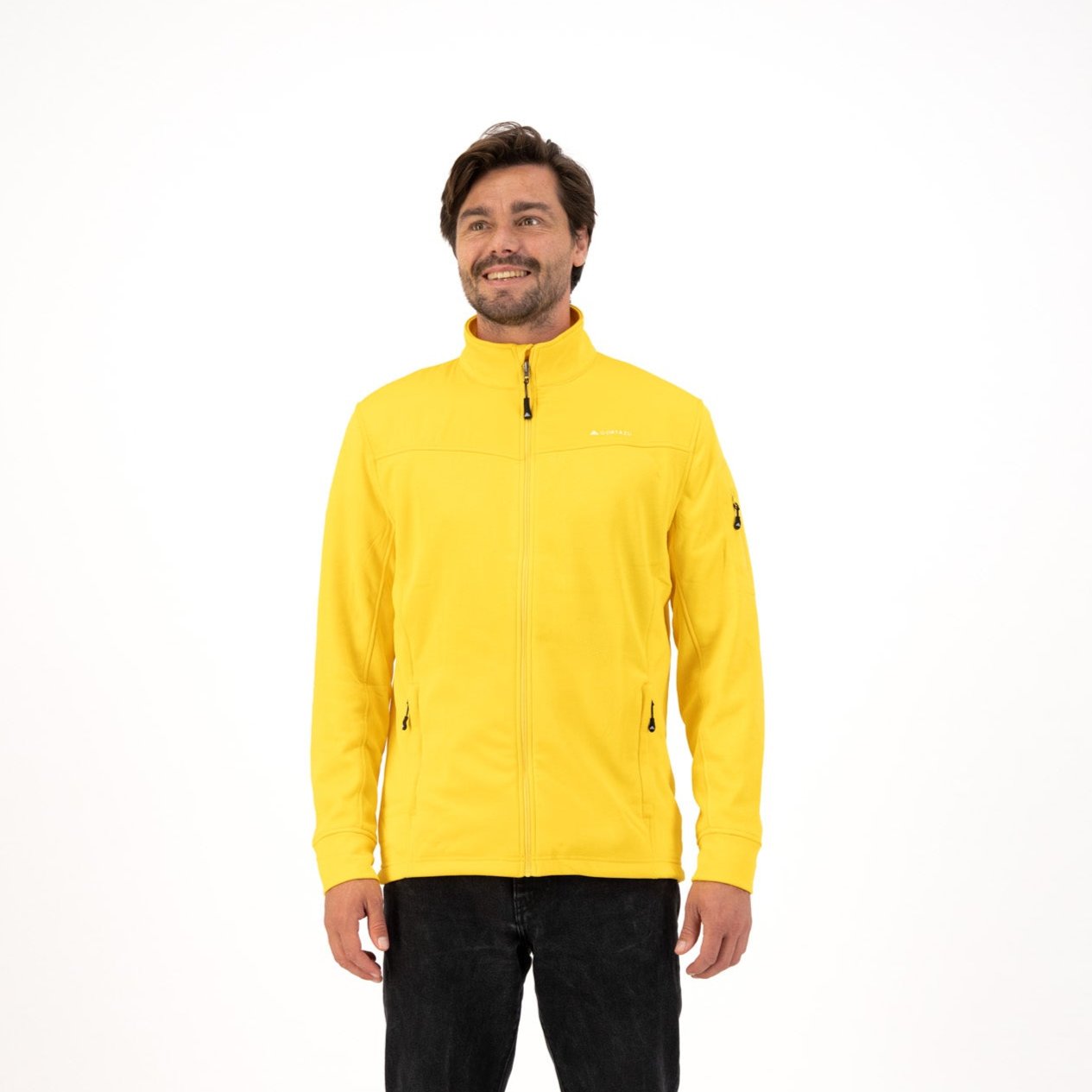 Hybride Fleece Geel | Heren
