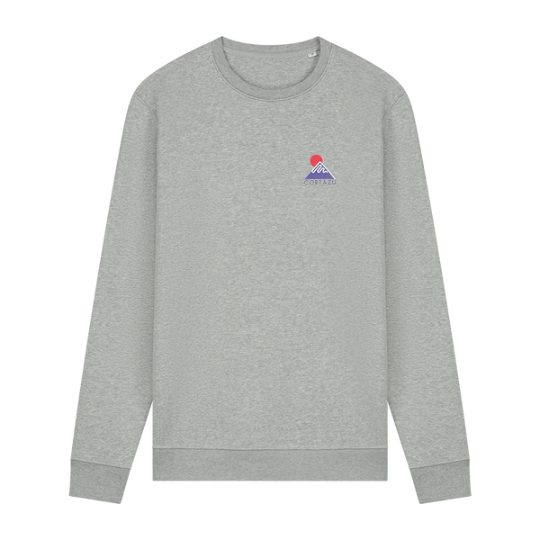 Sweater Sunrise in Light Grey Stylish Comfort by Cortazu