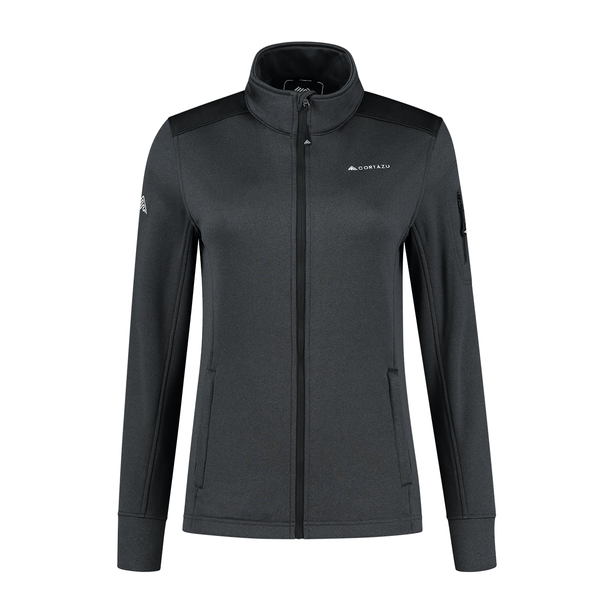 Hybrid Fleece jacket Black | Women