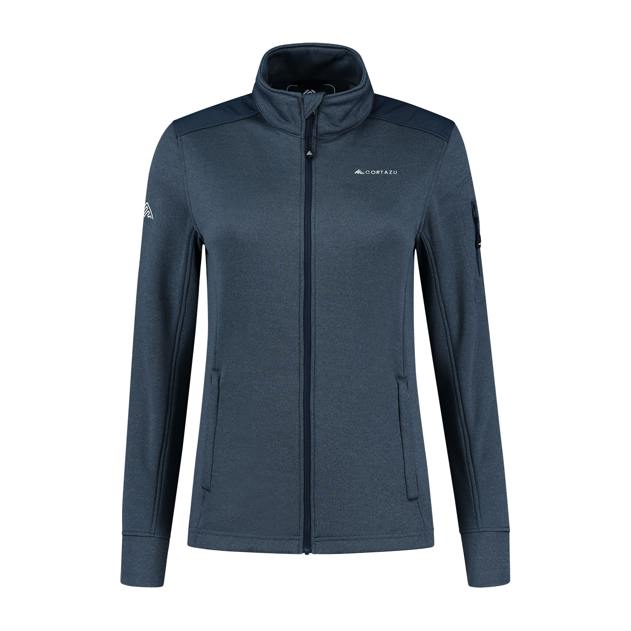 Hybrid Fleece jacket Dark Blue | Women