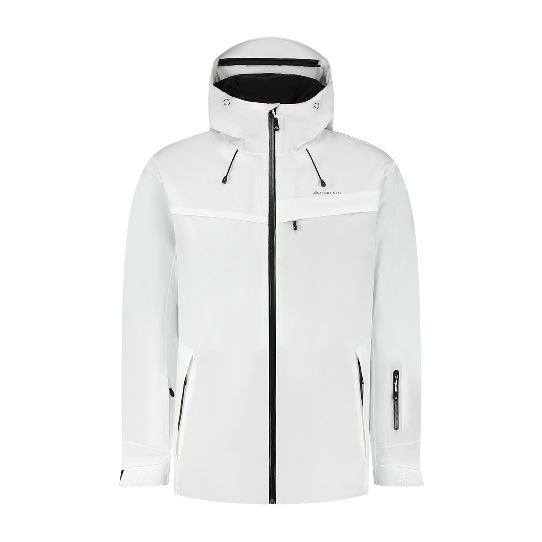 Insulated Hard Shell Jacket White Men Cortazu
