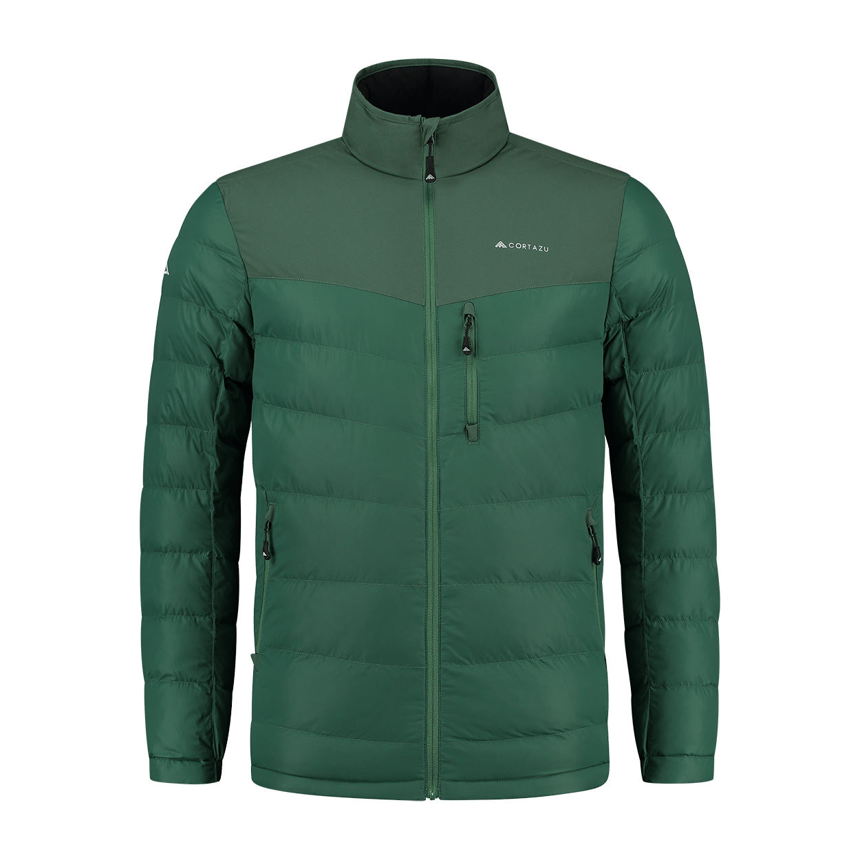 Recycled Mid-layer Jacket Dark Green