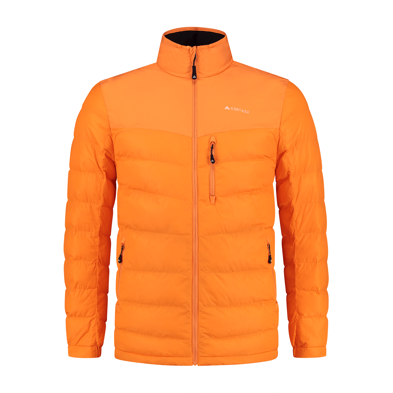 Recycled Mid-layer Jacket Orange