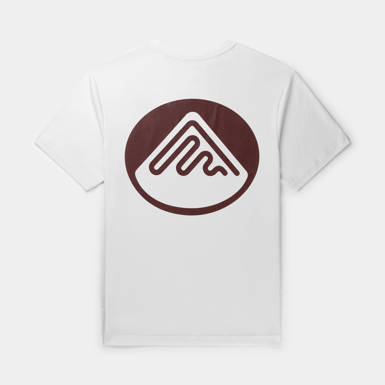 T-shirt Mountain - Regular fit | White