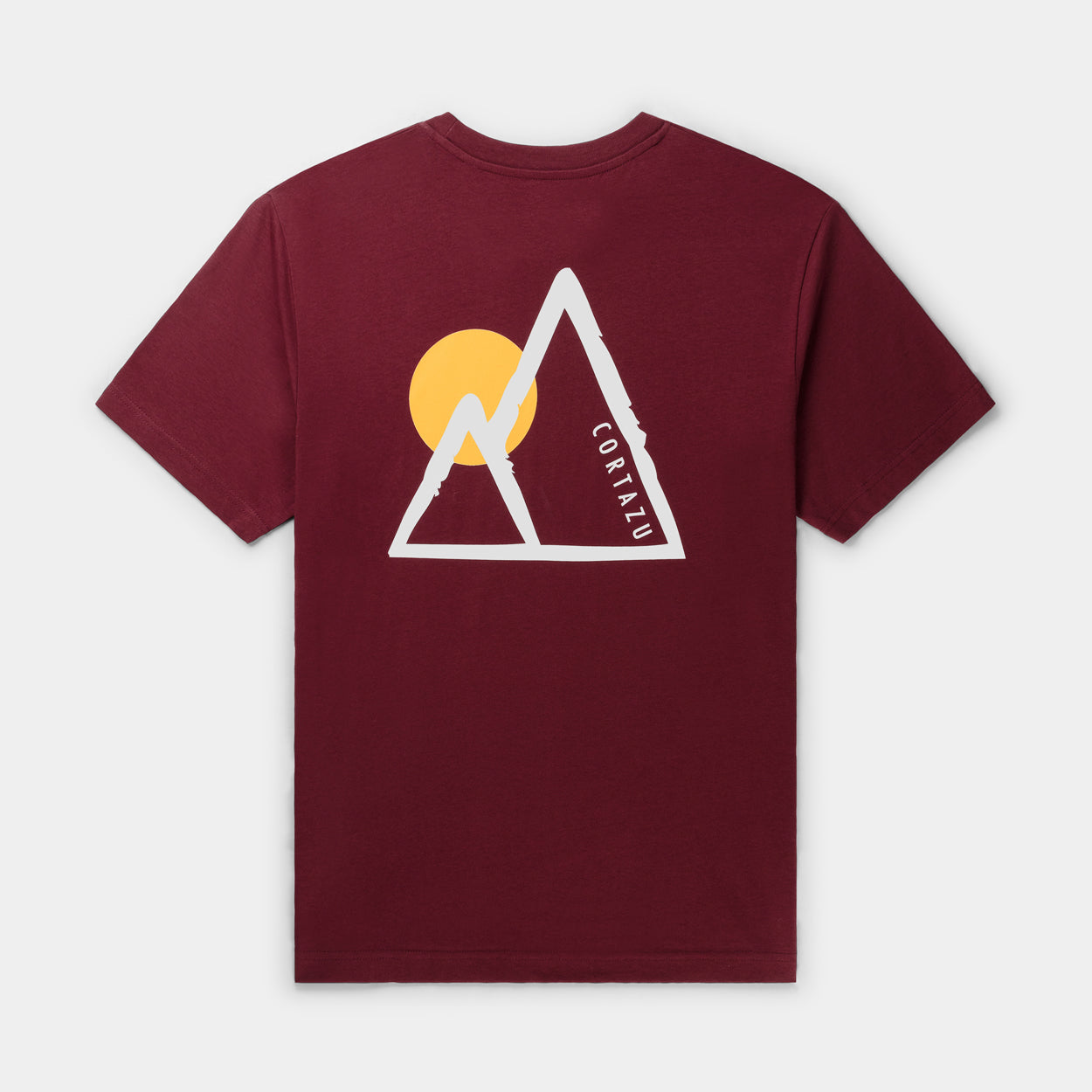 T-shirt Sunset - Relaxed fit | Burgundy